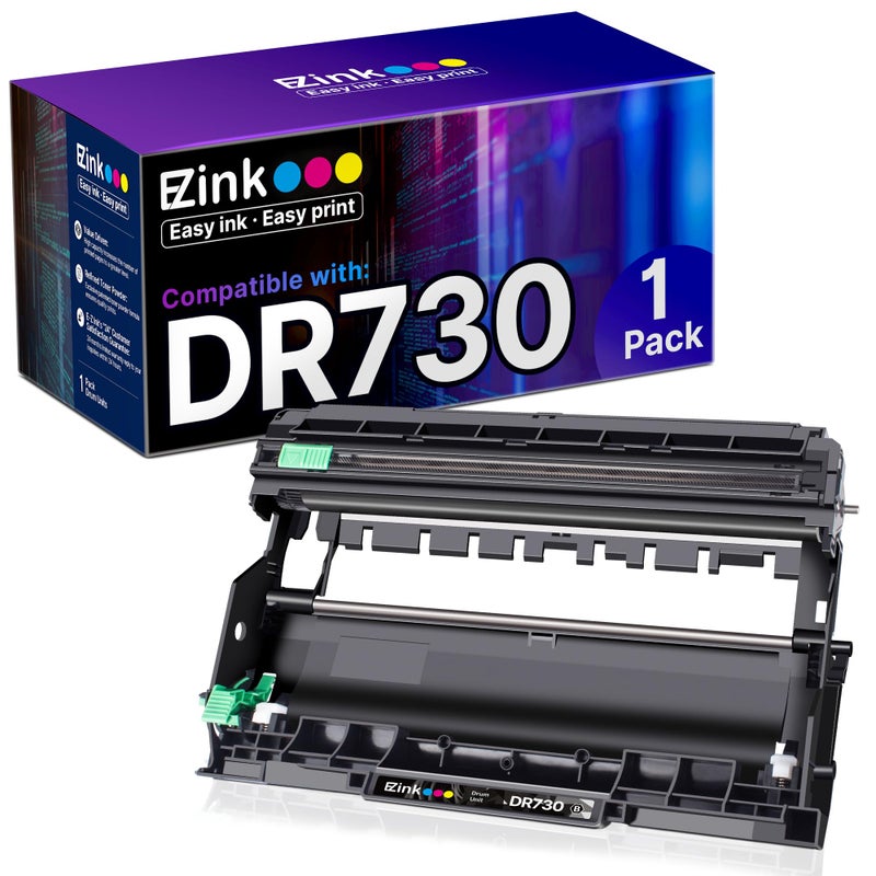 E-Z Ink Compatible Drum Unit Replacement for Brother DR 730 Drum Unit Compatible with HL-L2350DW HL-L2395DW HL-L2390DW HL-L2370DWXL MFC-L2750DW MFC-L2710DW DCP-L2550DW Printer (1 Drum Not Toner) - Image 1